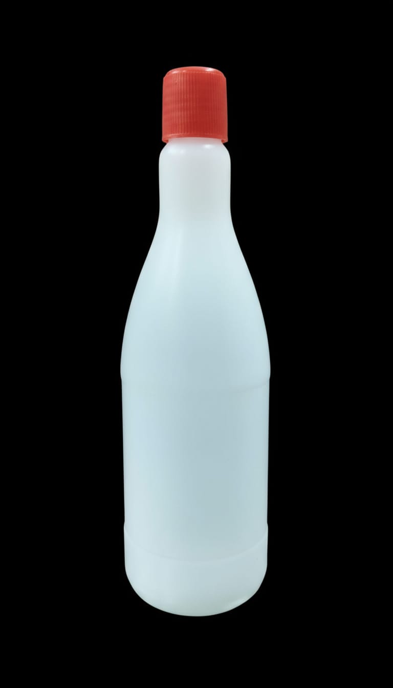 500 ml Chemical-Resistant HDPE Bottle for Acids